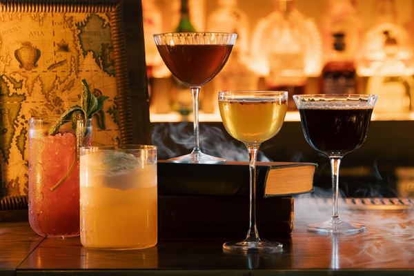 The Bar at Mandarin Oriental located in Columbus Circle in Manhattan, New York City 