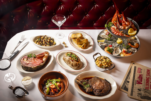 Golden Steer in Manhattan, New York City 