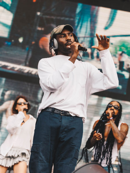 Blood Orange performs at GovBall in Queens in June 2026 // Finding New York City 