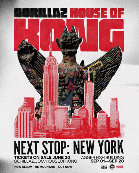 Gorillaz to perform at Madison Square Garden in September 2026