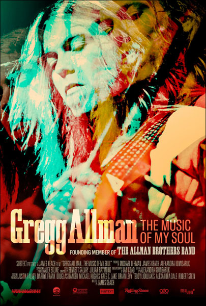 Gregg Allman the music of my soul screening at the cutting room in Manhattan in September 2026